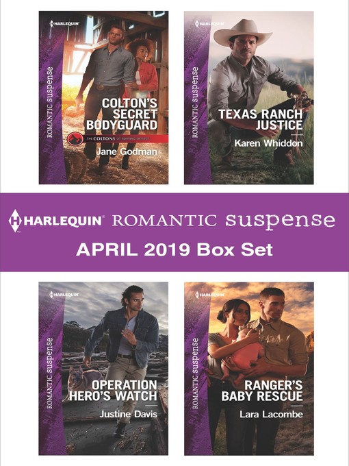 Title details for Harlequin Romantic Suspense April 2019 Box Set by Jane Godman - Available